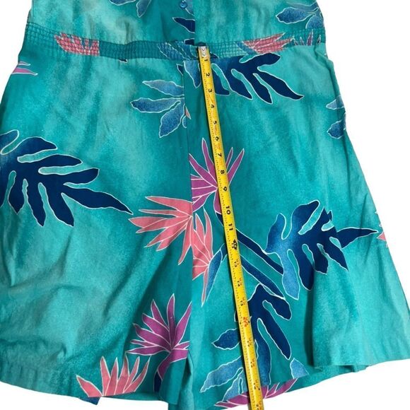 Vintage 80’s Hilo Hattie Hawaiian Print Romper - Picture 11 of 13